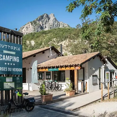 Huttopia Gorges Du Verdon אתר קמפינג קסטלאנטה